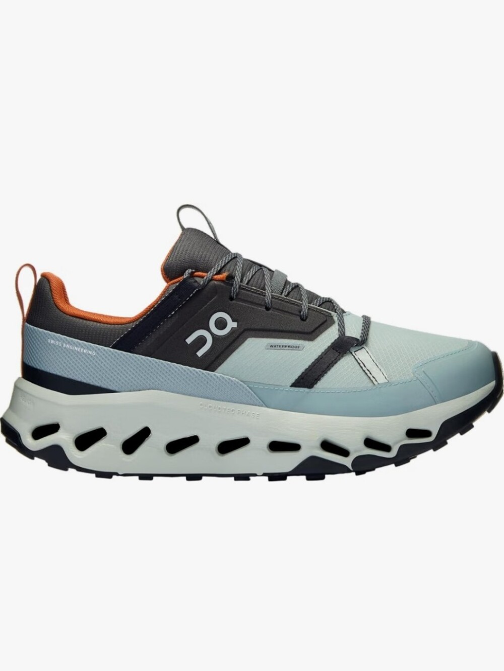 On Cloudhorizon WP Waterproof Hiking Sneaker Low Top Lead/Mineral 3ME10052309 - Picture 3 of 10